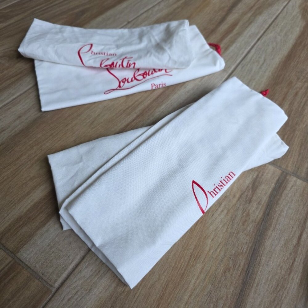 Christian Louboutin 2 Pairs of Dustcover Bags